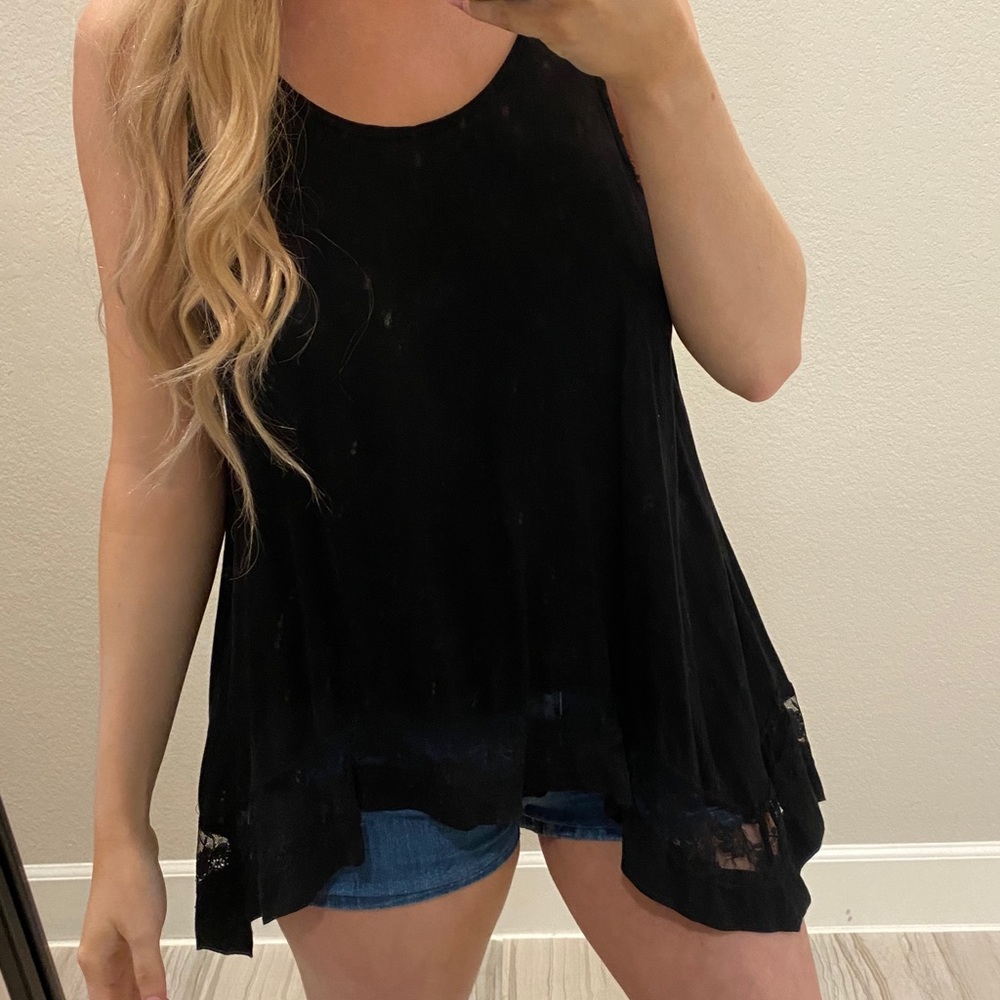 Black Free People shirt